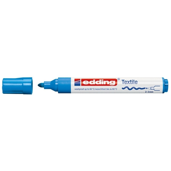 Edding 4500 light blue textile marker 1047010 200736 - 1