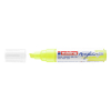 Edding 5000 neon yellow acrylic marker (5mm - 10mm chisel)