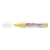 Edding 5000 pastel yellow acrylic marker (5mm - 10mm chisel) 4-5000915 240145 - 1