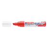 Edding 5000 traffic red acrylic marker (5mm - 10mm chisel) 4-5000902 240137 - 1