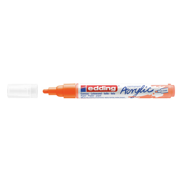 Edding 5100 neon orange acrylic marker (2mm - 3mm round) 4-5100066 240159 - 1