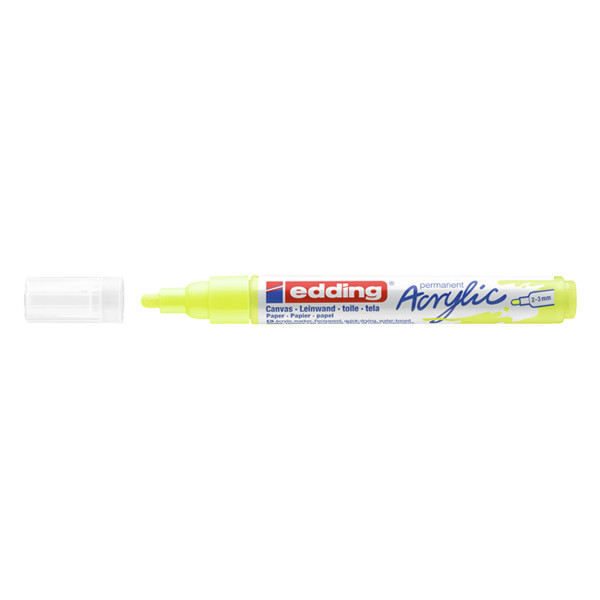 Edding 5100 neon yellow acrylic marker (2mm - 3mm round) 4-5100065 240158 - 1