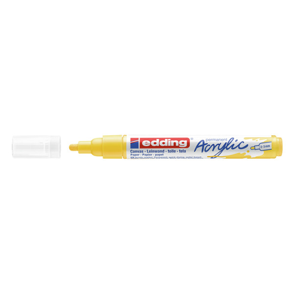 Edding 5100 traffic yellow acrylic marker (2mm - 3mm round) 4-5100905 240166 - 1