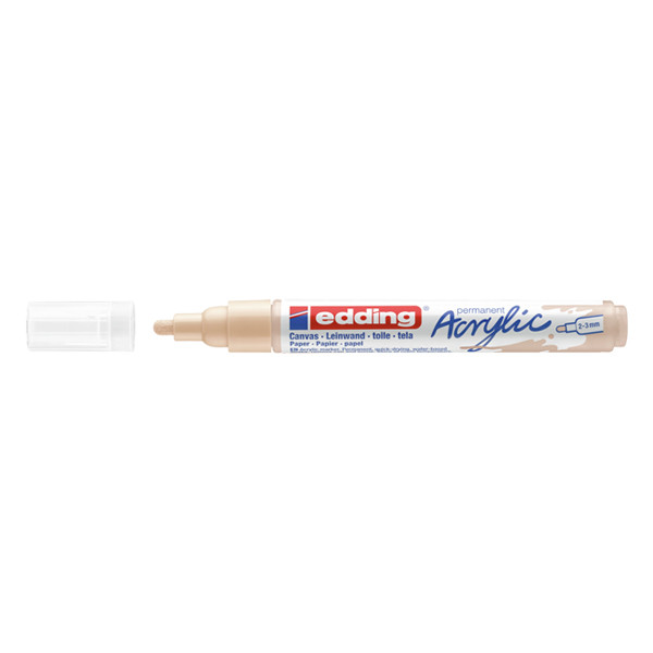 Edding 5100 warm beige acrylic marker (2mm - 3mm round) 4-5100255 240161 - 1