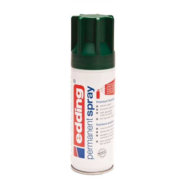 Edding 5200 green moss matte permanent acrylic spray paint (200ml) 4-5200904 239048 - 1