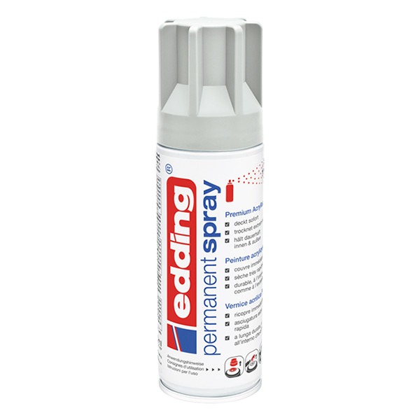 Edding 5200 grey matte permanent acrylic spray paint (200ml) 4-5200925 239069 - 1