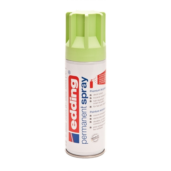 Edding 5200 pastel green matte permanent acrylic spray paint (200ml) 4-5200917 239061 - 1