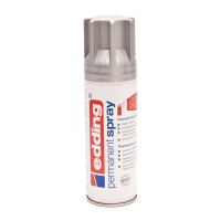 Edding 5200 silver matte permanent acrylic spray paint (200ml) 4-5200923 239067