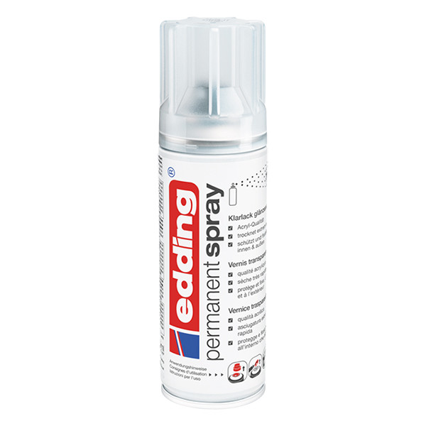 Edding 5200 transparent gloss spray (200ml) 4-5200994 239075 - 1