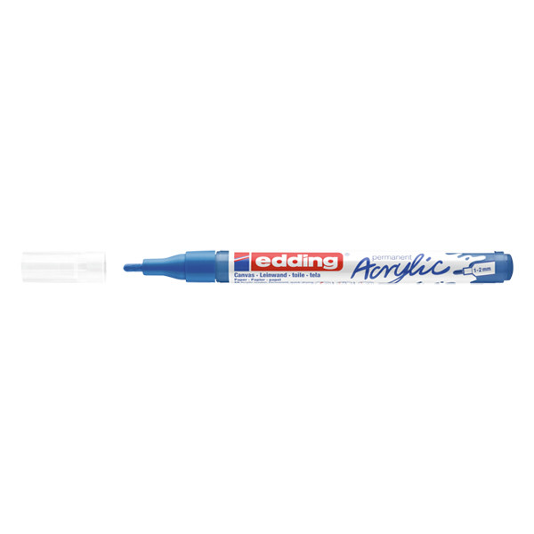 Edding 5300 gentian blue acrylic marker (1mm - 2mm round) 4-5300903 240190 - 1