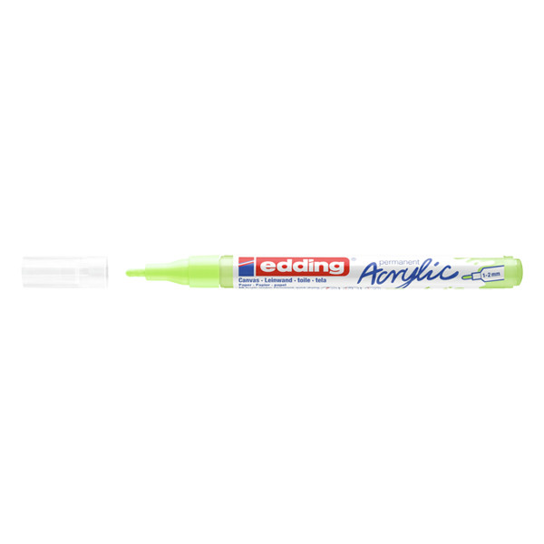 Edding 5300 pastel green acrylic marker (1mm - 2mm round) 4-5300917 240195 - 1