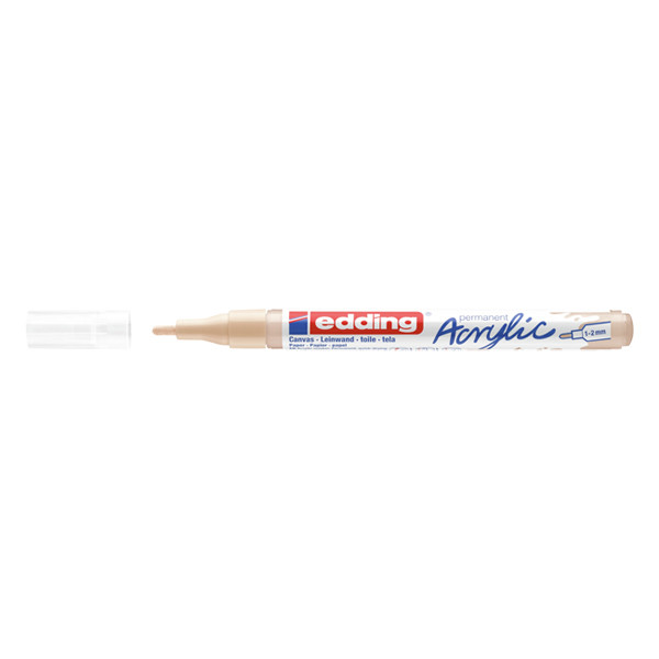 Edding 5300 warm beige acrylic marker (1mm - 2mm round) 4-5300255 240187 - 1