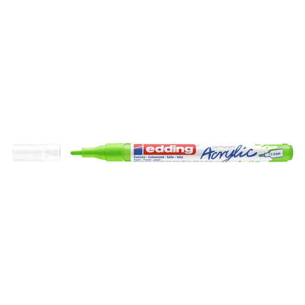 Edding 5300 yellow-green acrylic marker (1mm - 2mm round) 4-5300927 240201 - 1