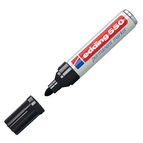 Edding 550 black permanent marker 4-550001 200831 - 1