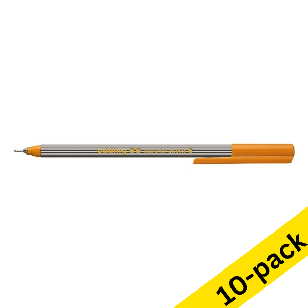 Edding 55 orange fineliner (10-pack)  239884 - 1