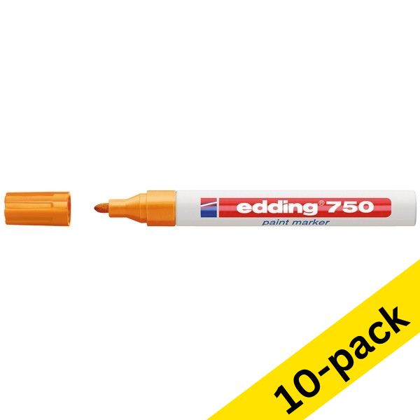 Edding 750 orange paint marker (10-pack)  239448 - 1