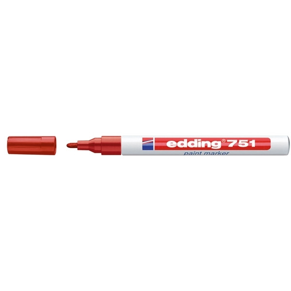 Edding 751 red paint marker 4-751002 200598 - 1