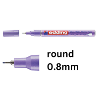 Edding 780 metallic purple gloss paint marker (0.8mm round) 4-780-9-078 239380