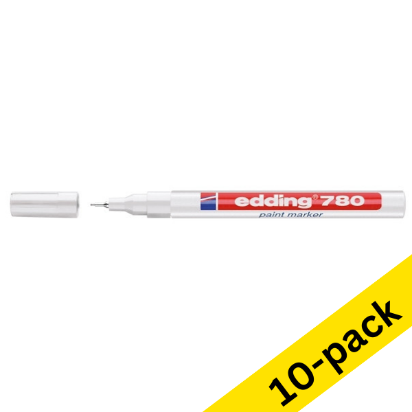 Edding 780 white paint marker (10-pack)  239475 - 1