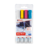 Edding 95 glassboard marker assorted light colours (1.5mm - 3mm round) (4-pack)