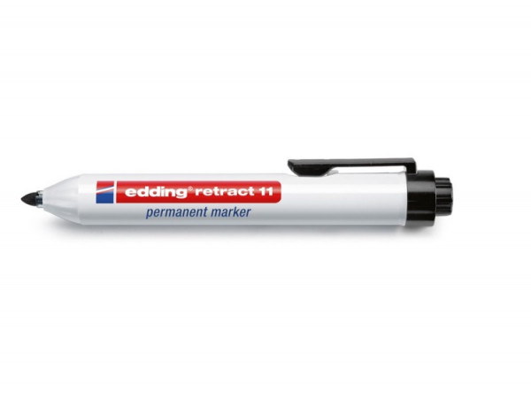 Edding Retract 11 black permanent marker 4-11001 200835 - 1