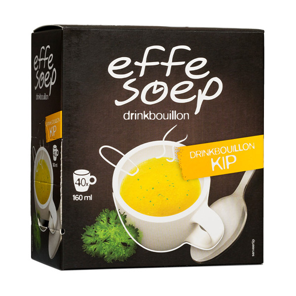 Effe Soep Plain chicken broth soup, 160ml (40-pack) 701015 423187 - 1