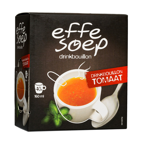 Effe Soep Plain tomato broth soup, 160ml (40-pack) 701014 423186 - 1