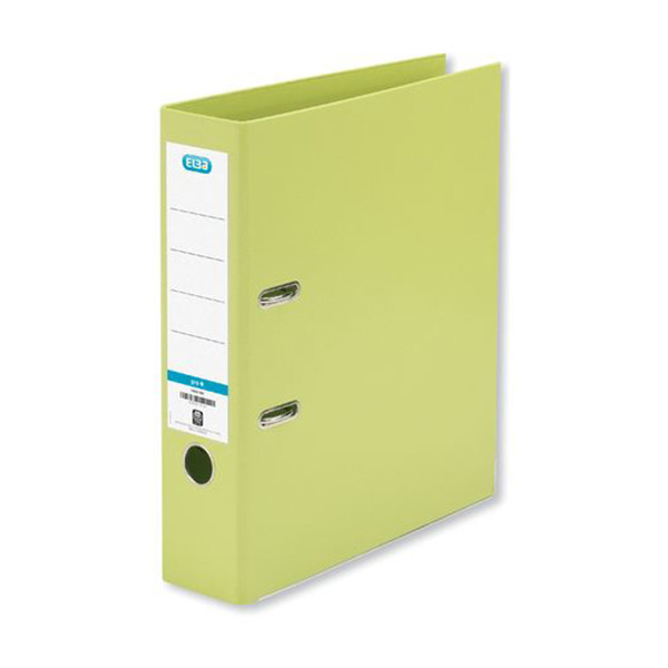 Elba A4 lever arch file | Elba Smart Pro+ polypropylene | light green 80mm 100202175 237674 - 1