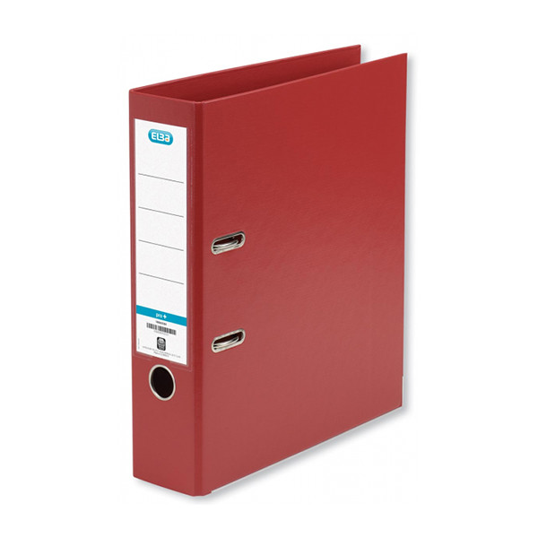 Elba A4 lever arch file | Elba Smart Pro+ polypropylene | red 80mm 100202172 237678 - 1