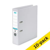 Elba A4 lever arch file | Elba Smart Pro+ polypropylene | white 80mm 10-pack 100202160WIT10 237705