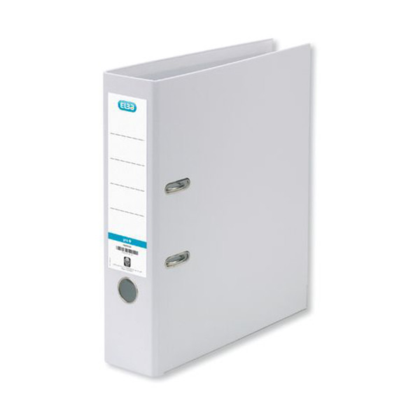 Elba A4 lever arch file | Elba Smart Pro+ polypropylene | white 80mm 100202160 237681 - 1