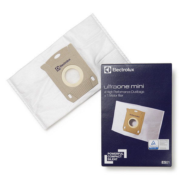 Electrolux  ES01 9001670109 microfibre vacuum cleaner bags | 4 bags + 1 filters (original Electrolux)  SAE01011 - 1