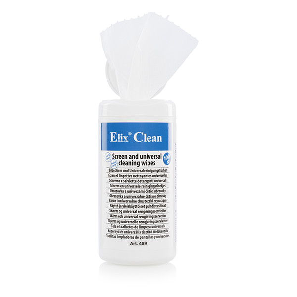 Elix screen cleaning wipes (100-pack) 489100 404188 - 1