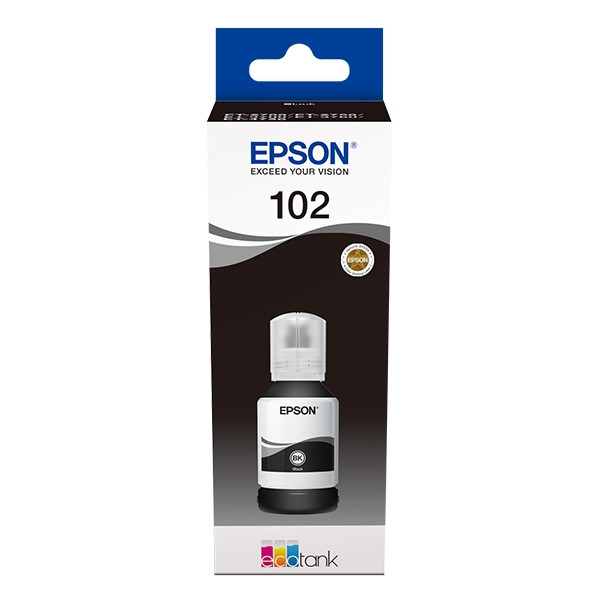 Epson 102 black ink tank (original Epson) C13T03R140 027170 - 1