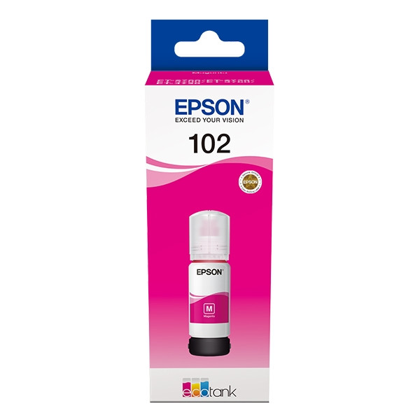 Epson 102 magenta ink tank (original Epson) C13T03R340 027174 - 1