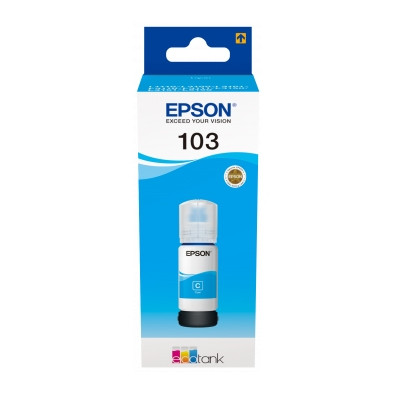 Epson 103 cyan ink cartridge (original) C13T00S24A 052100 - 1