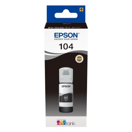 Epson 104 black ink tank (original Epson) C13T00P140 052082 - 1