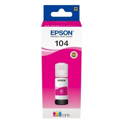 Epson 104 magenta ink tank (original Epson) C13T00P340 052086 - 1