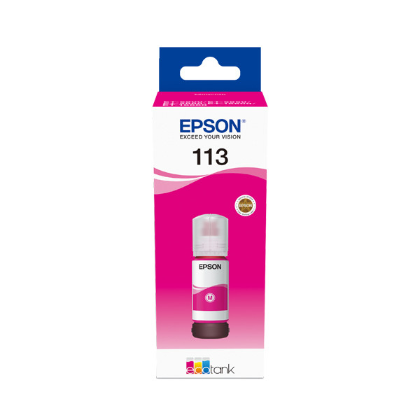 Epson 113 magenta ink tank (original Epson) C13T06B340 083484 - 1