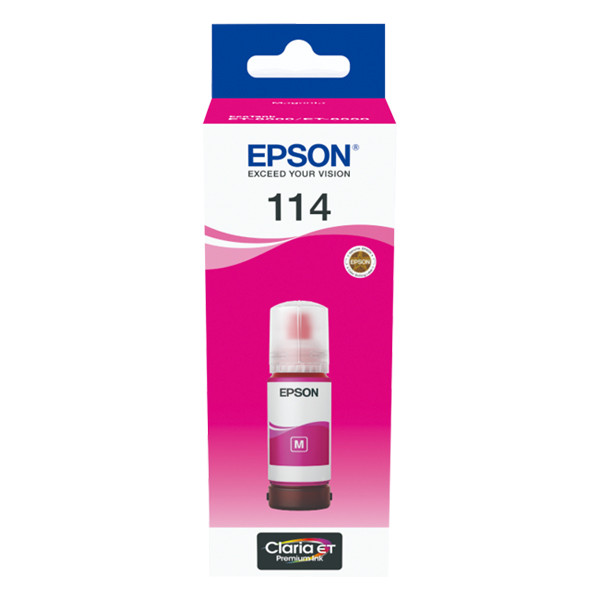 Epson 114 magenta ink tank (original Epson) C13T07B340 083596 - 1