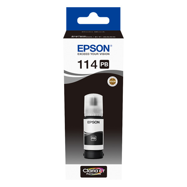 Epson 114 photo black ink tank (original Epson) C13T07B140 083590 - 1