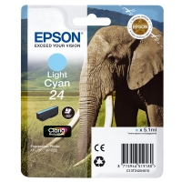 Epson 24 (T2425) light cyan ink cartridge (original Espon) C13T24254010 C13T24254012 026584