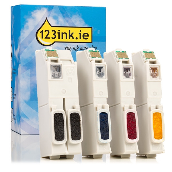 Epson 26XL (T2636) BK/C/M/Y high capacity ink cartridge 4-pack (123ink version) C13T26324012C C13T26364010C 026606 - 1