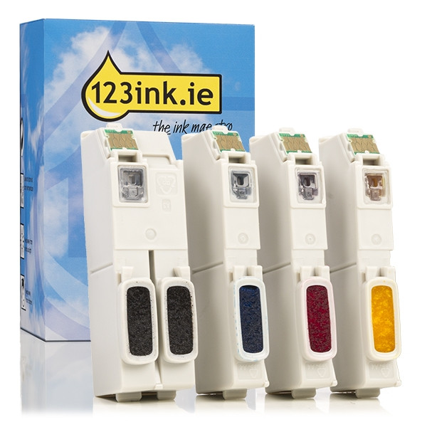 Epson 26 (T2616) BK/C/M/Y ink cartridge 4-pack (123ink version) C13T26164010C 026507 - 1