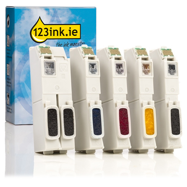 Epson 33 BK/PBK/C/M/Y ink cartridge 5-pack (123ink version) C13T33374010C 127016 - 1