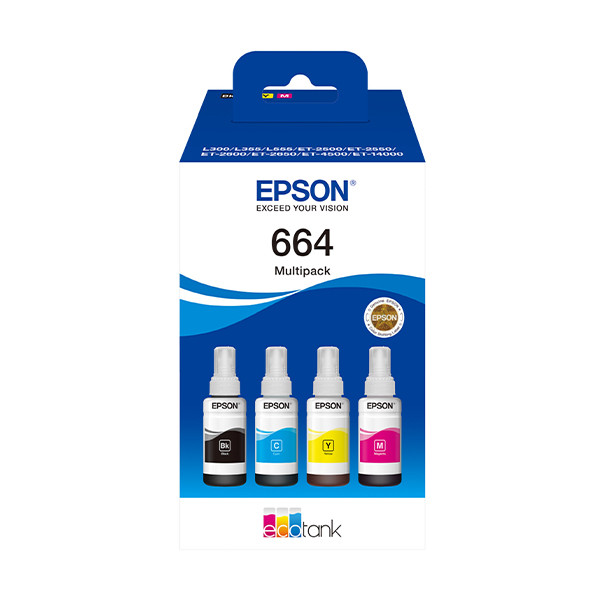 Epson 664 ink cartridge multipack (original Epson)  652080 - 1