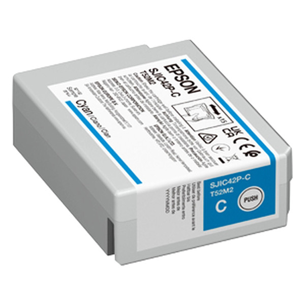 Epson C13T52M240 cyan ink cartridge (original Epson) C13T52M240 084330 - 1