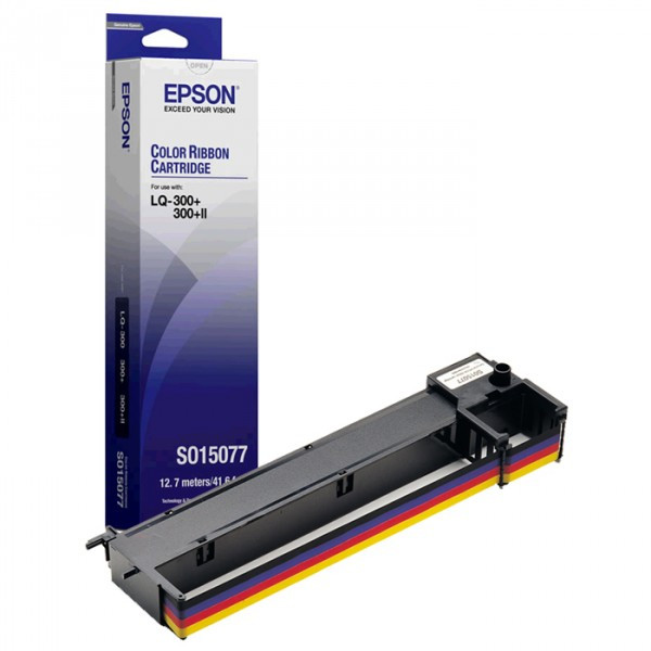 Epson S015077 colour ribbon (original) C13S015077 080172 - 1