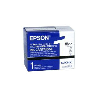 Epson S020403 (SJIC6) black ink cartridge (original) C33S020403 080174 - 1