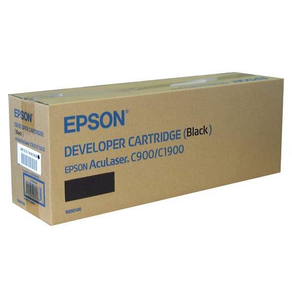 Epson S050100 black toner (original Epson) C13S050100 027330 - 1